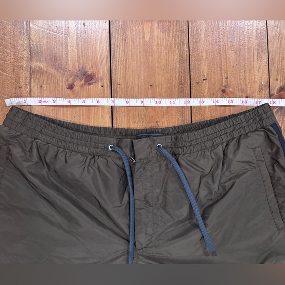 Prada Dark Olive Swim/Board Shorts, 54 - Picture 2 of 10